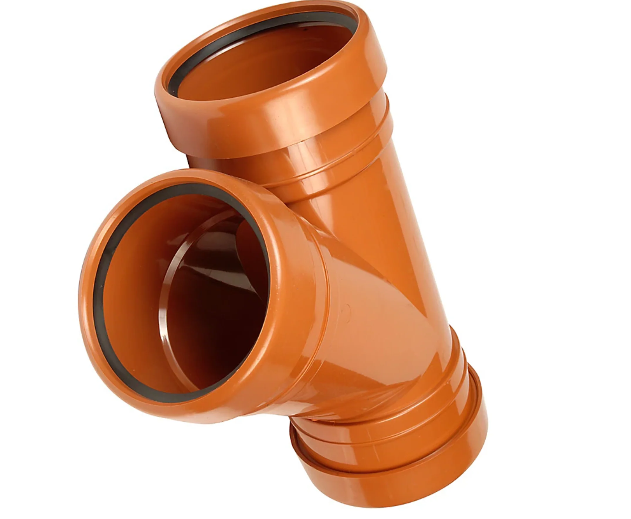 110mm uPVc Underground Drainage Junction - Image 2