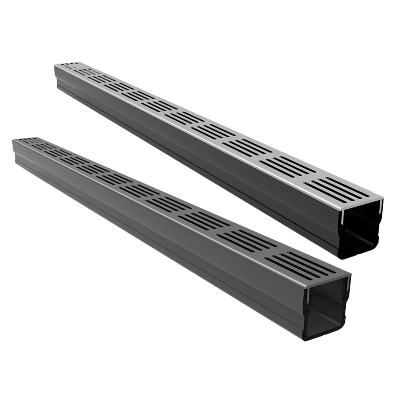 Alusthetic Low Profile Threshold Channel Drain 65mm x 60mm x 1000m - Image 3