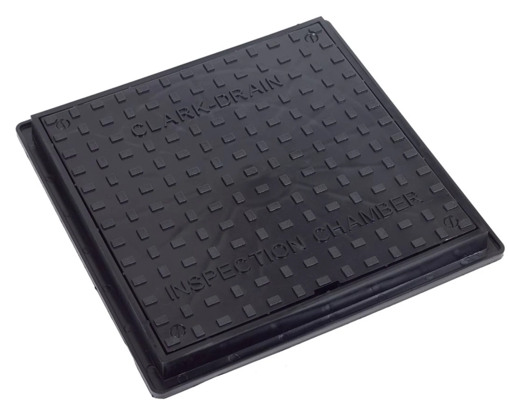Clark Drain Square Plastic Cover & Frame for 320mm Chamber