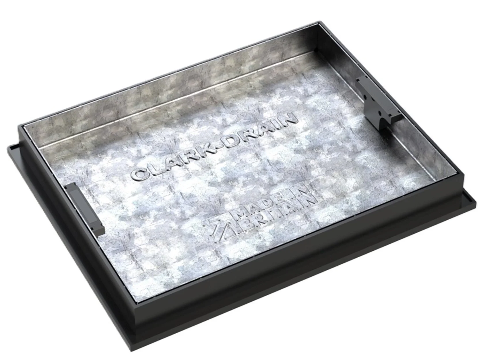 Clark Drain Steel Manhole Cover - 600 x 450mm