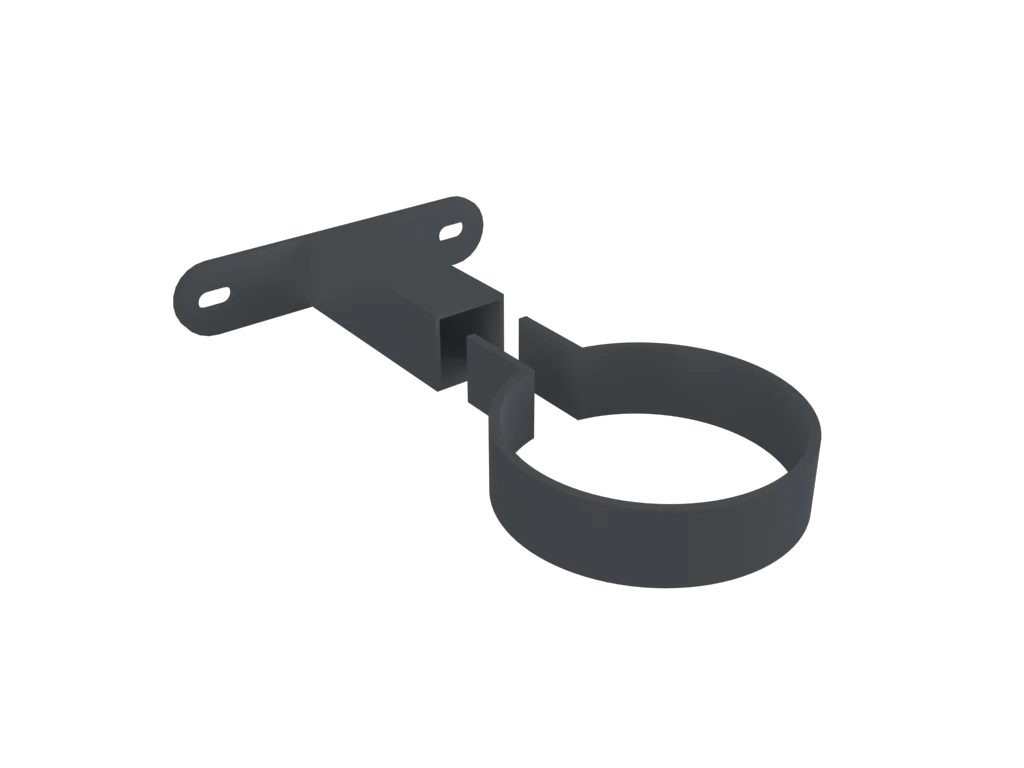 Colonnade Aluminium Round Downpipe Adjustable Pipe Clip (30-200mm) - Image 11