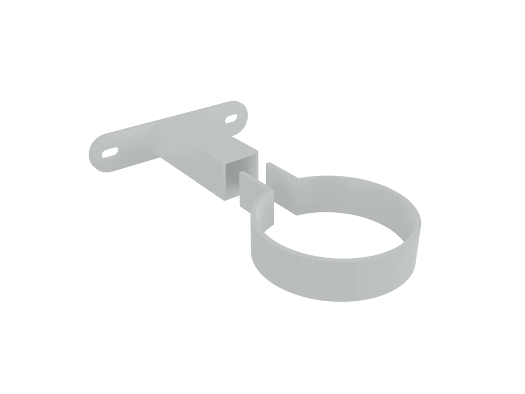 Colonnade Aluminium Round Downpipe Adjustable Pipe Clip (30-200mm) - Image 14
