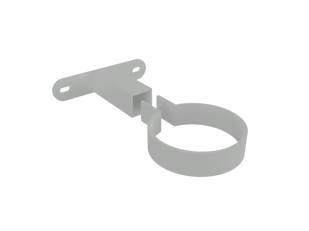 Colonnade Aluminium Round Downpipe Adjustable Pipe Clip (30-200mm) - Image 16