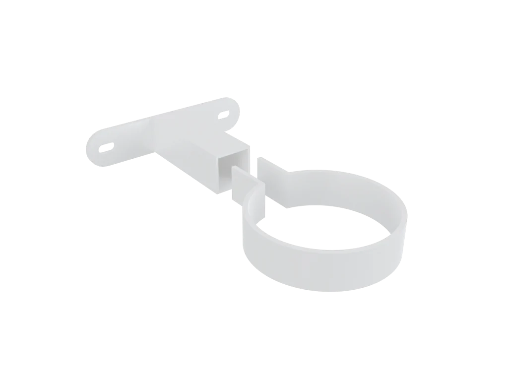 Colonnade Aluminium Round Downpipe Adjustable Pipe Clip (30-200mm) - Image 19