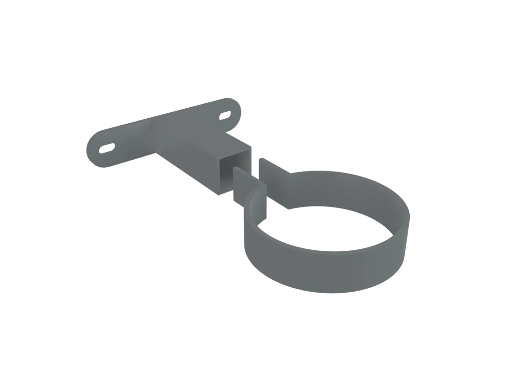 Colonnade Aluminium Round Downpipe Adjustable Pipe Clip (30-200mm) - Image 8