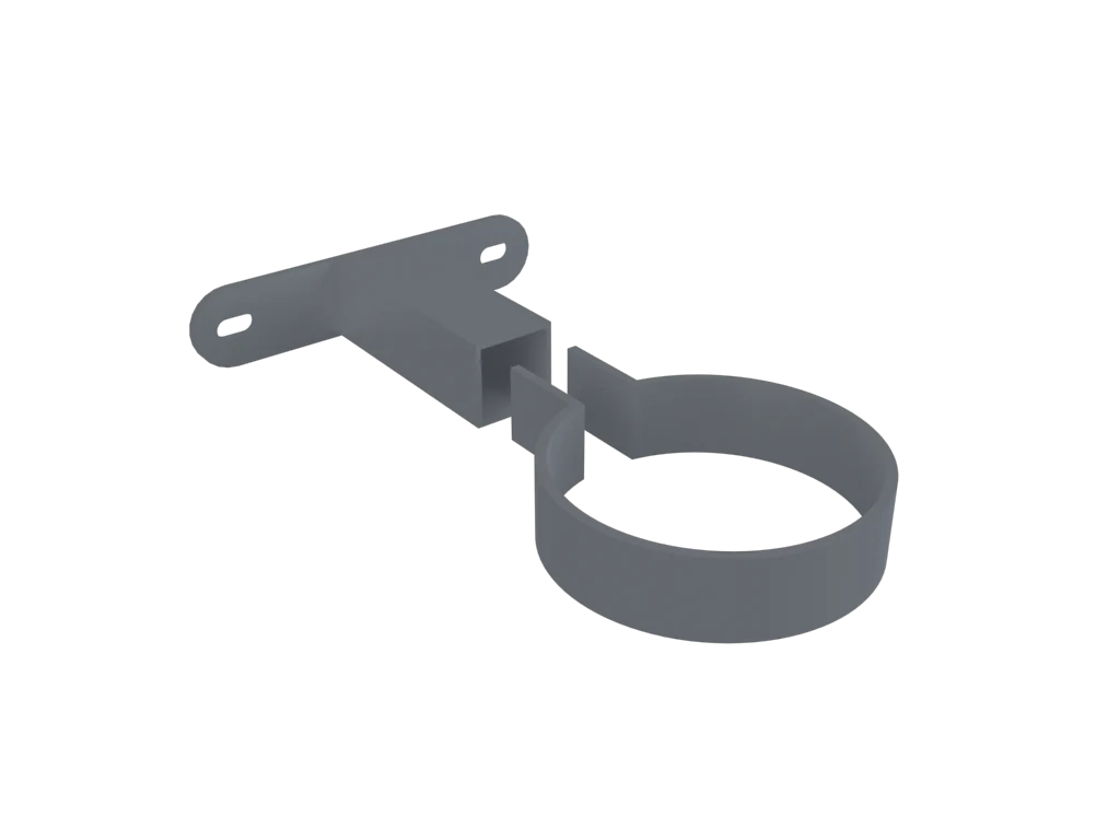 Colonnade Aluminium Round Downpipe Adjustable Pipe Clip (30-200mm) - Image 9