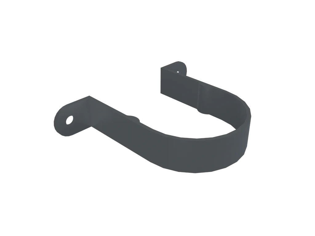 Colonnade Aluminium Round Downpipe Pipe Clip - 30mm Stand off - Image 12