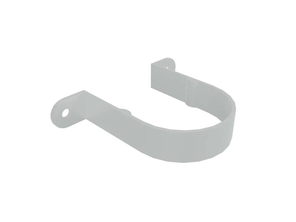 Colonnade Aluminium Round Downpipe Pipe Clip - 30mm Stand off - Image 13