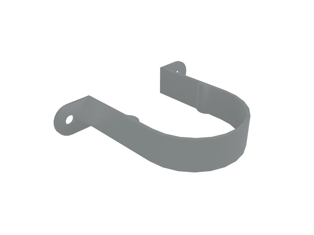 Colonnade Aluminium Round Downpipe Pipe Clip - 30mm Stand off - Image 14