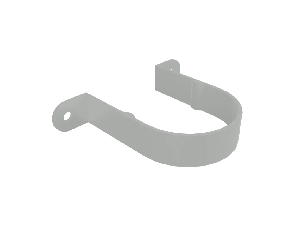 Colonnade Aluminium Round Downpipe Pipe Clip - 30mm Stand off - Image 15