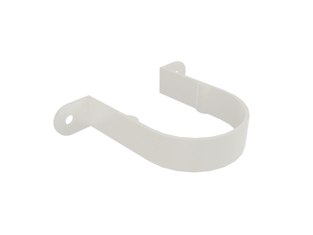 Colonnade Aluminium Round Downpipe Pipe Clip - 30mm Stand off - Image 17