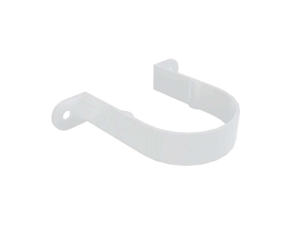 Colonnade Aluminium Round Downpipe Pipe Clip - 30mm Stand off - Image 18