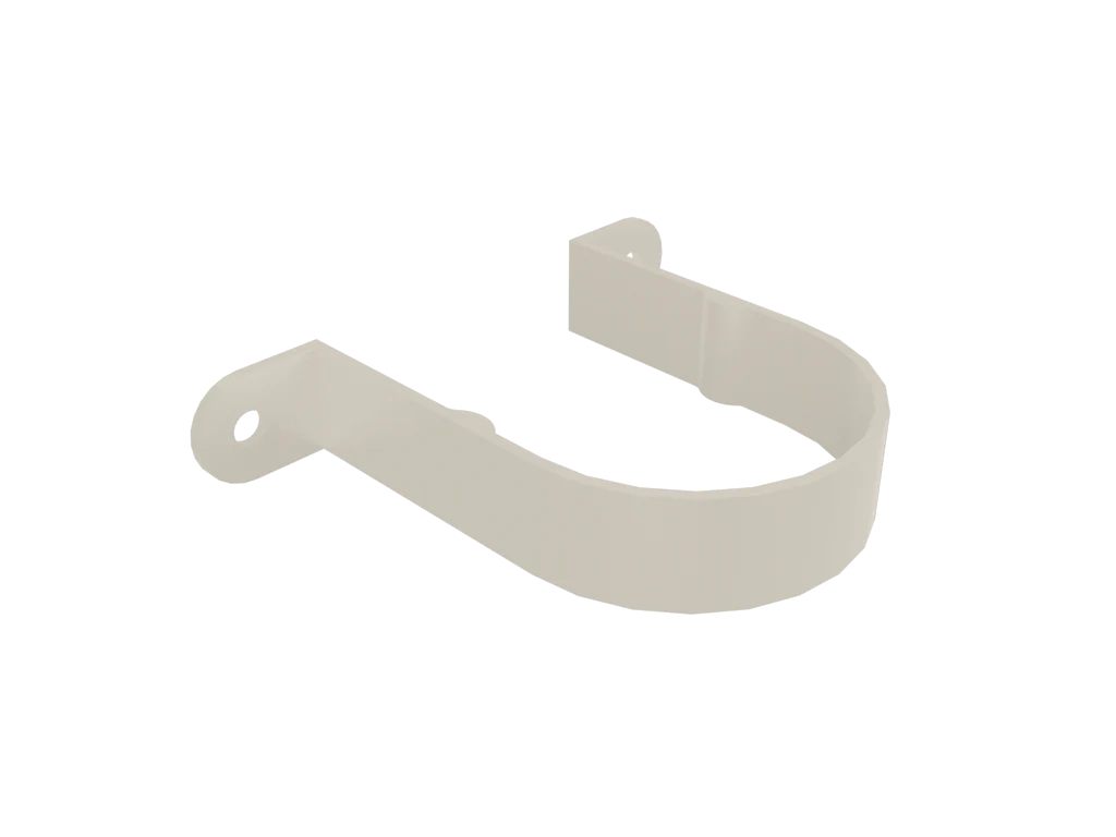 Colonnade Aluminium Round Downpipe Pipe Clip - 30mm Stand off - Image 3