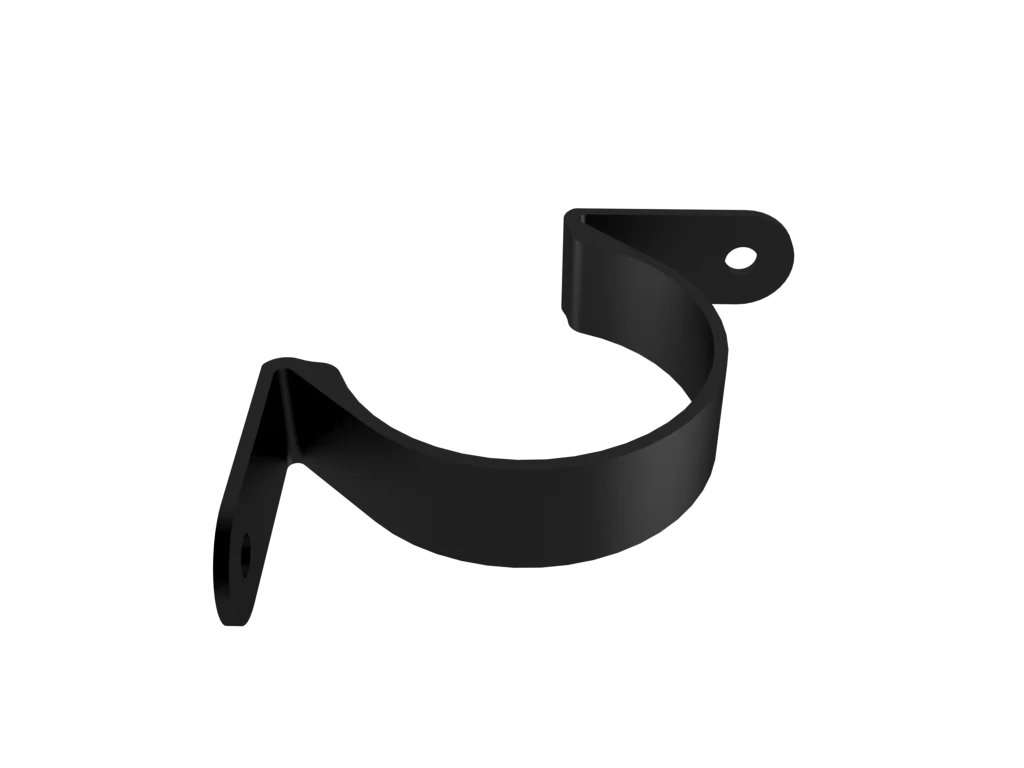 Colonnade Aluminium Round Downpipe Pipe Clip - Corner