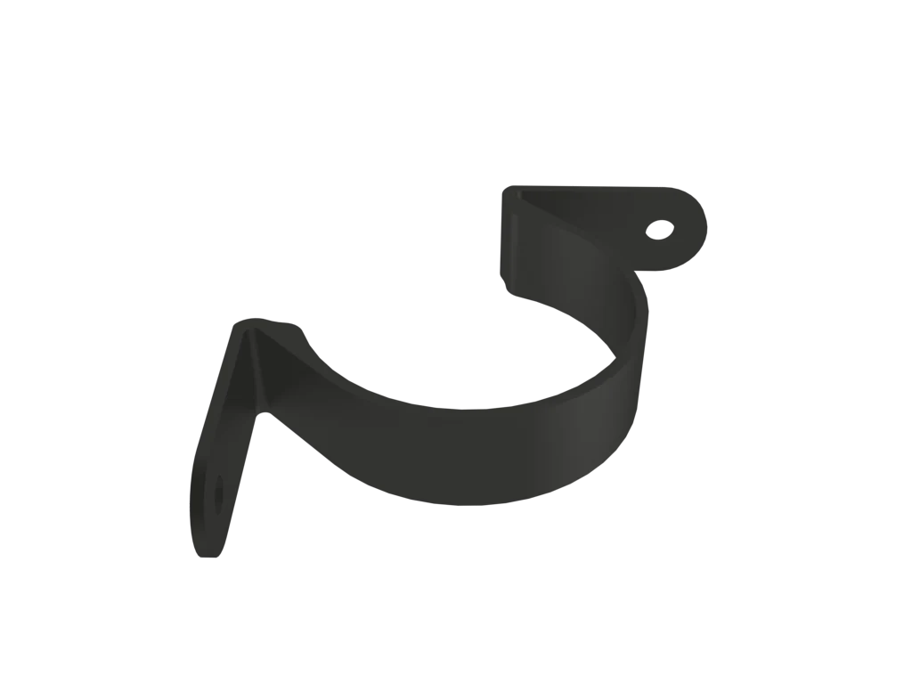 Colonnade Aluminium Round Downpipe Pipe Clip - Corner - Image 10