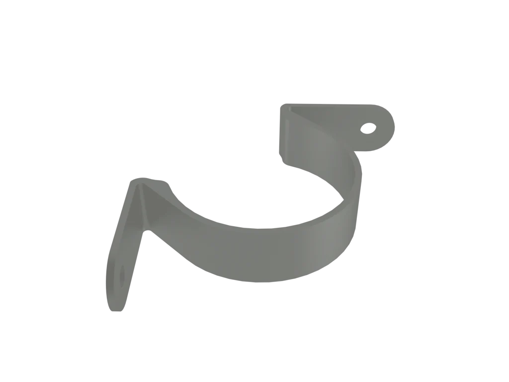 Colonnade Aluminium Round Downpipe Pipe Clip - Corner - Image 14