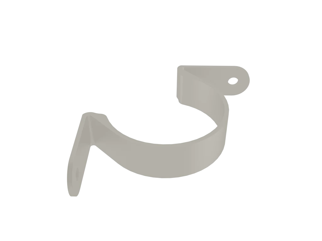 Colonnade Aluminium Round Downpipe Pipe Clip - Corner - Image 16