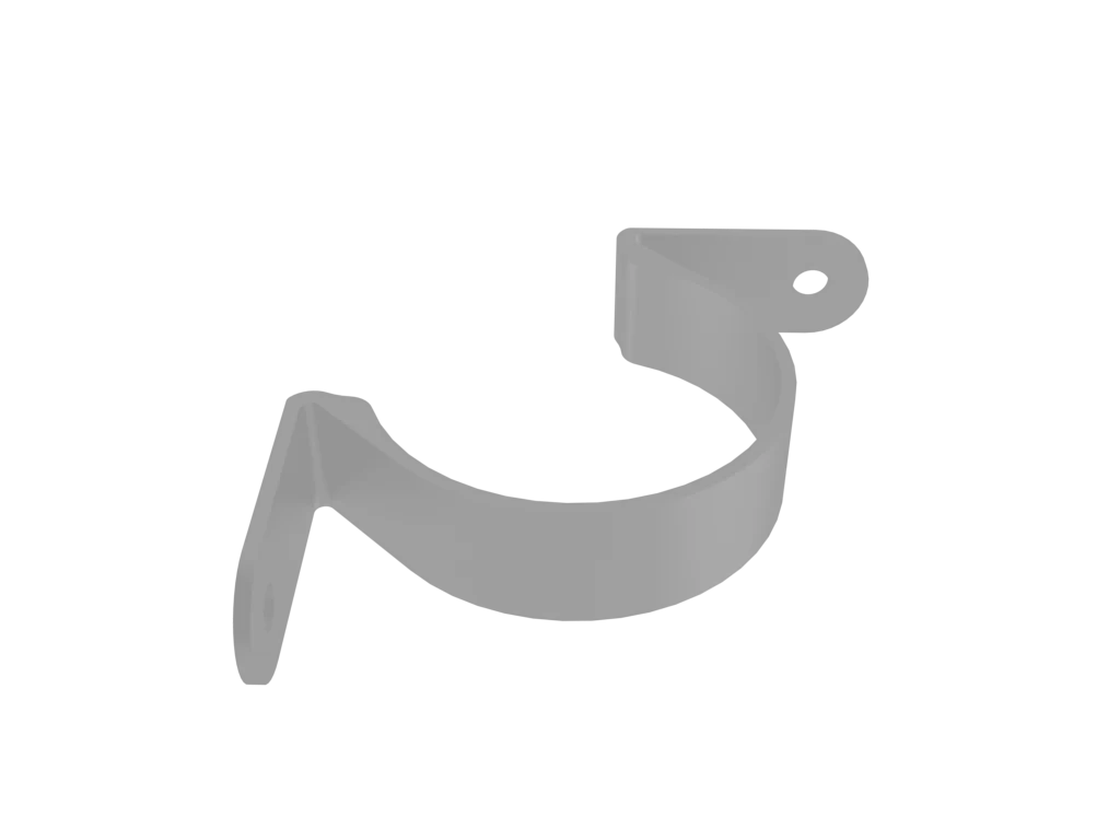 Colonnade Aluminium Round Downpipe Pipe Clip - Corner - Image 18