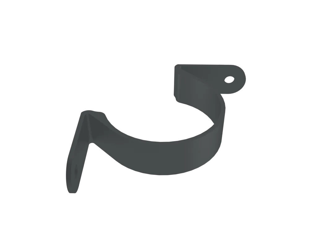 Colonnade Aluminium Round Downpipe Pipe Clip - Corner - Image 6