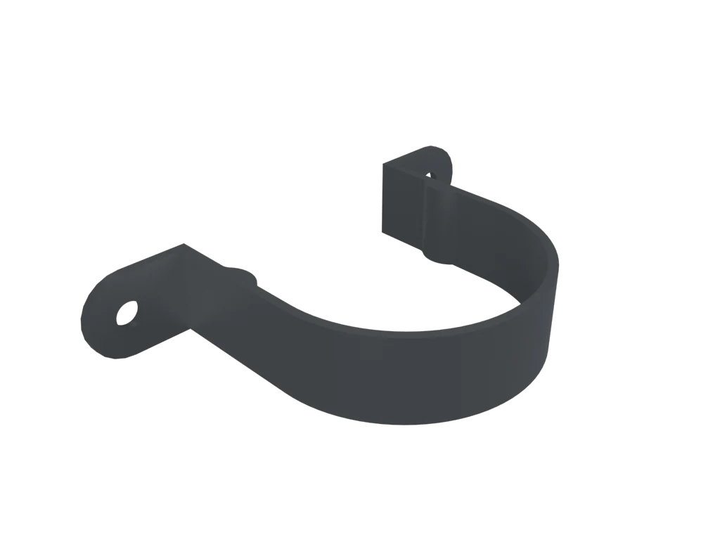 Colonnade Aluminium Round Downpipe Pipe Clip - Flush Fit - Image 10