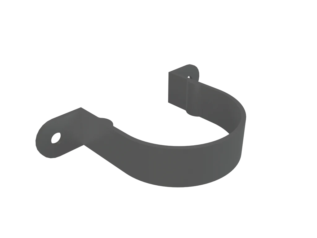 Colonnade Aluminium Round Downpipe Pipe Clip - Flush Fit - Image 11