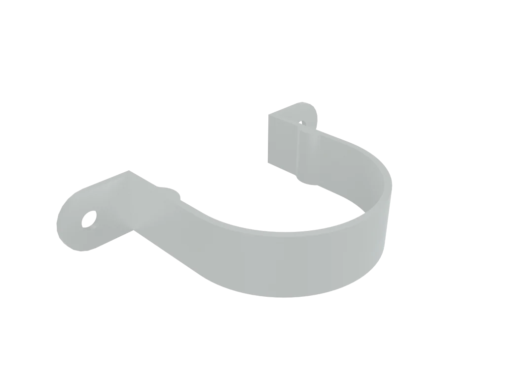Colonnade Aluminium Round Downpipe Pipe Clip - Flush Fit - Image 13