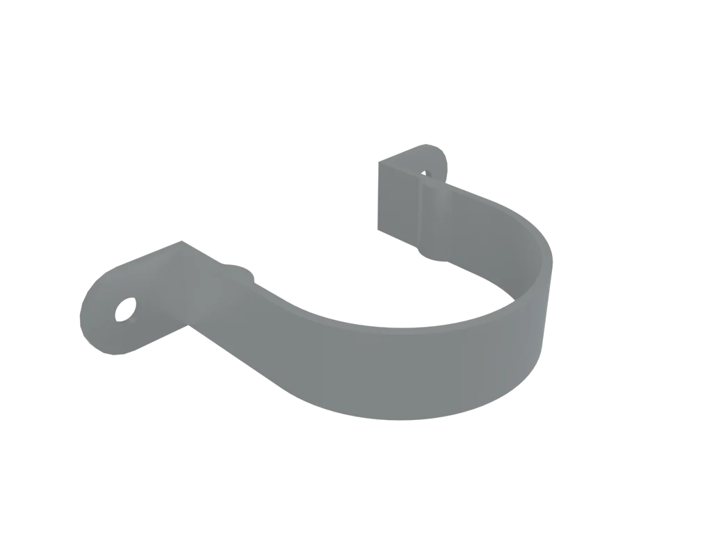 Colonnade Aluminium Round Downpipe Pipe Clip - Flush Fit - Image 14
