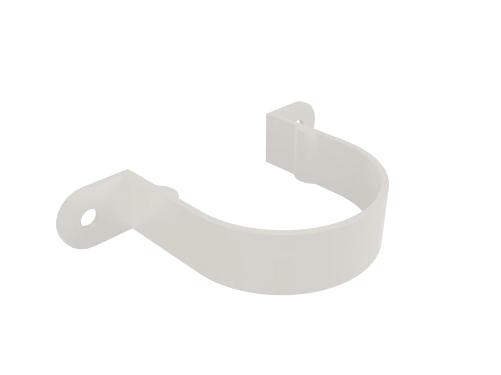 Colonnade Aluminium Round Downpipe Pipe Clip - Flush Fit - Image 17