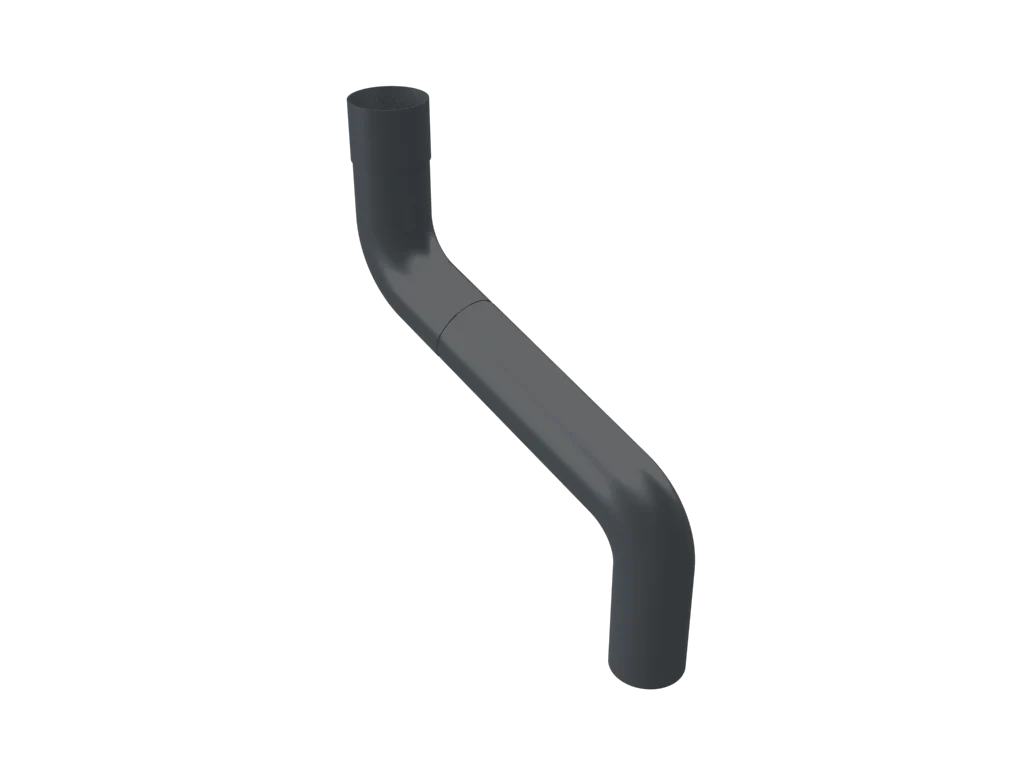 Colonnade Aluminium Round Swaged 2-Part Swan Neck 63mm - Image 10
