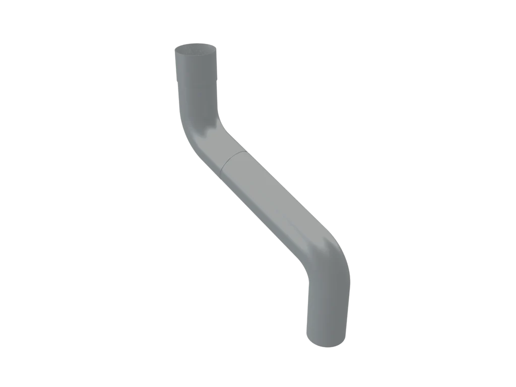 Colonnade Aluminium Round Swaged 2-Part Swan Neck 63mm - Image 14
