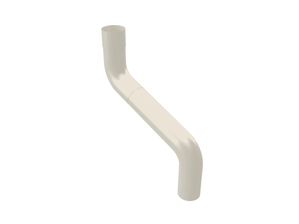 Colonnade Aluminium Round Swaged 2-Part Swan Neck 63mm - Image 3