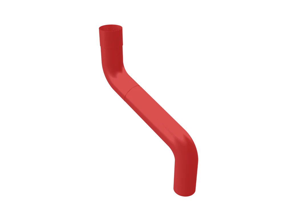 Colonnade Aluminium Round Swaged 2-Part Swan Neck 63mm - Image 4