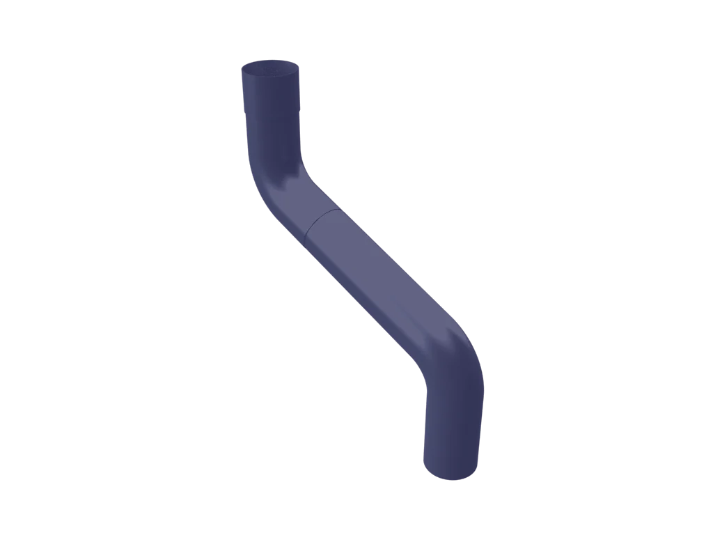 Colonnade Aluminium Round Swaged 2-Part Swan Neck 63mm - Image 5