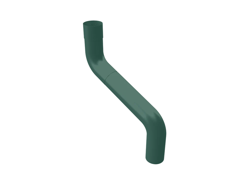 Colonnade Aluminium Round Swaged 2-Part Swan Neck 63mm - Image 6