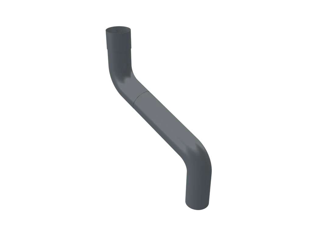 Colonnade Aluminium Round Swaged 2-Part Swan Neck 63mm - Image 9
