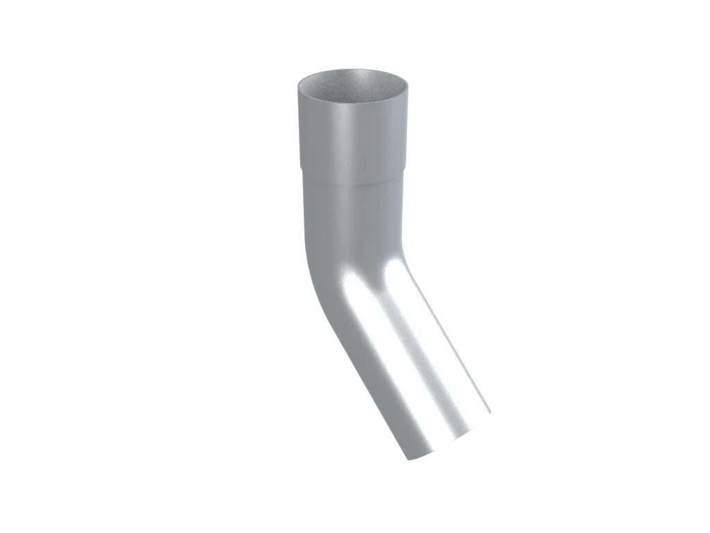 Colonnade Aluminium Round Swaged Downpipe Bend 63mm - Image 4