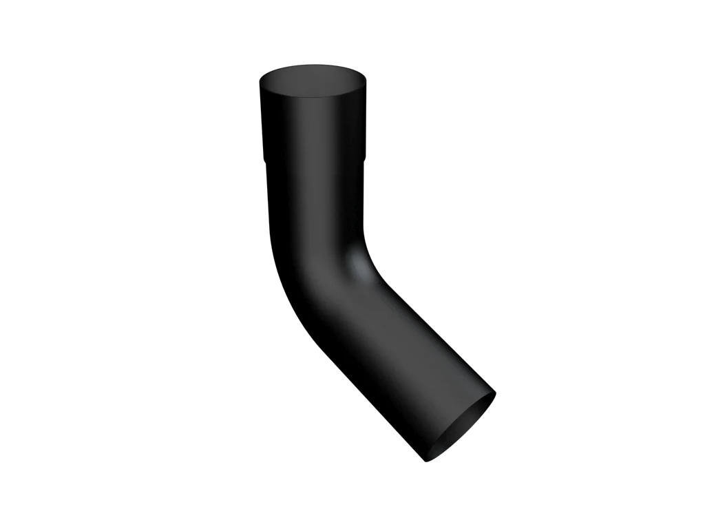 Colonnade Aluminium Round Swaged Downpipe Bend 63mm - Image 5