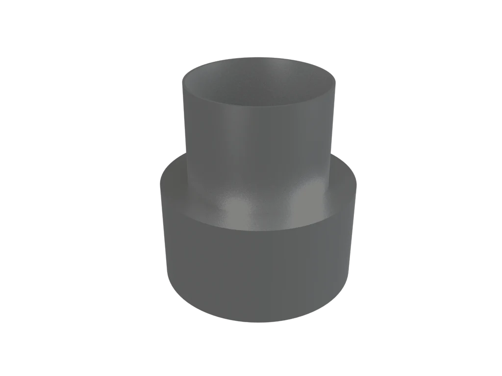 Colonnade Aluminium Round Swaged Downpipe Drain Adaptor - Image 11
