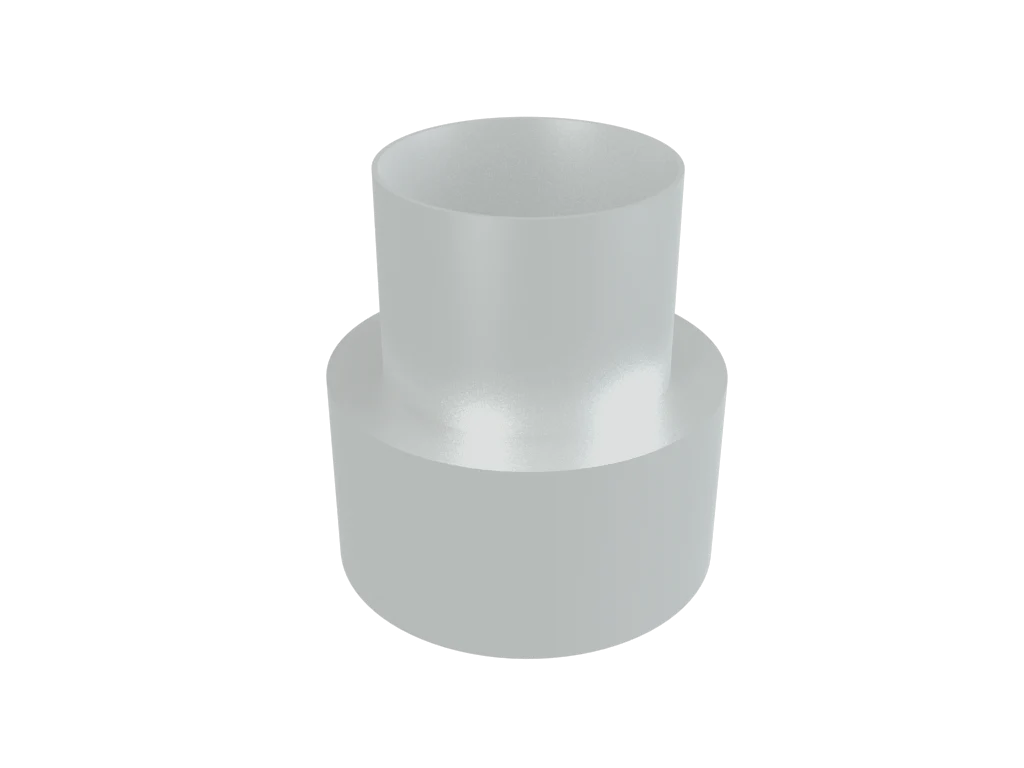 Colonnade Aluminium Round Swaged Downpipe Drain Adaptor - Image 13