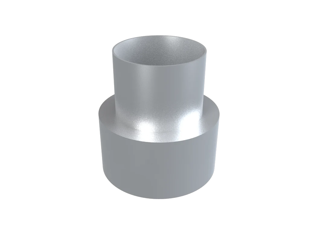 Colonnade Aluminium Round Swaged Downpipe Drain Adaptor - Image 2
