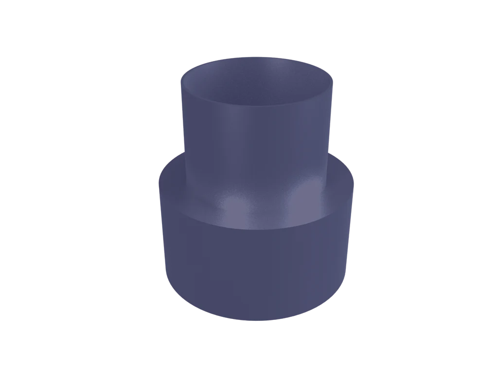 Colonnade Aluminium Round Swaged Downpipe Drain Adaptor - Image 5