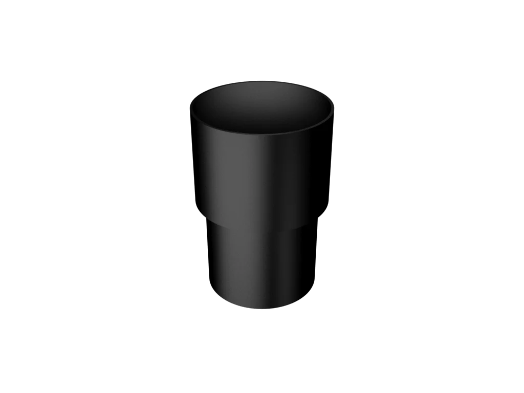Colonnade Aluminium Round Swaged Downpipe Loose Connector