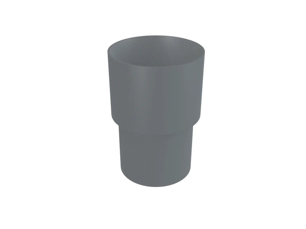 Colonnade Aluminium Round Swaged Downpipe Loose Connector - Image 7
