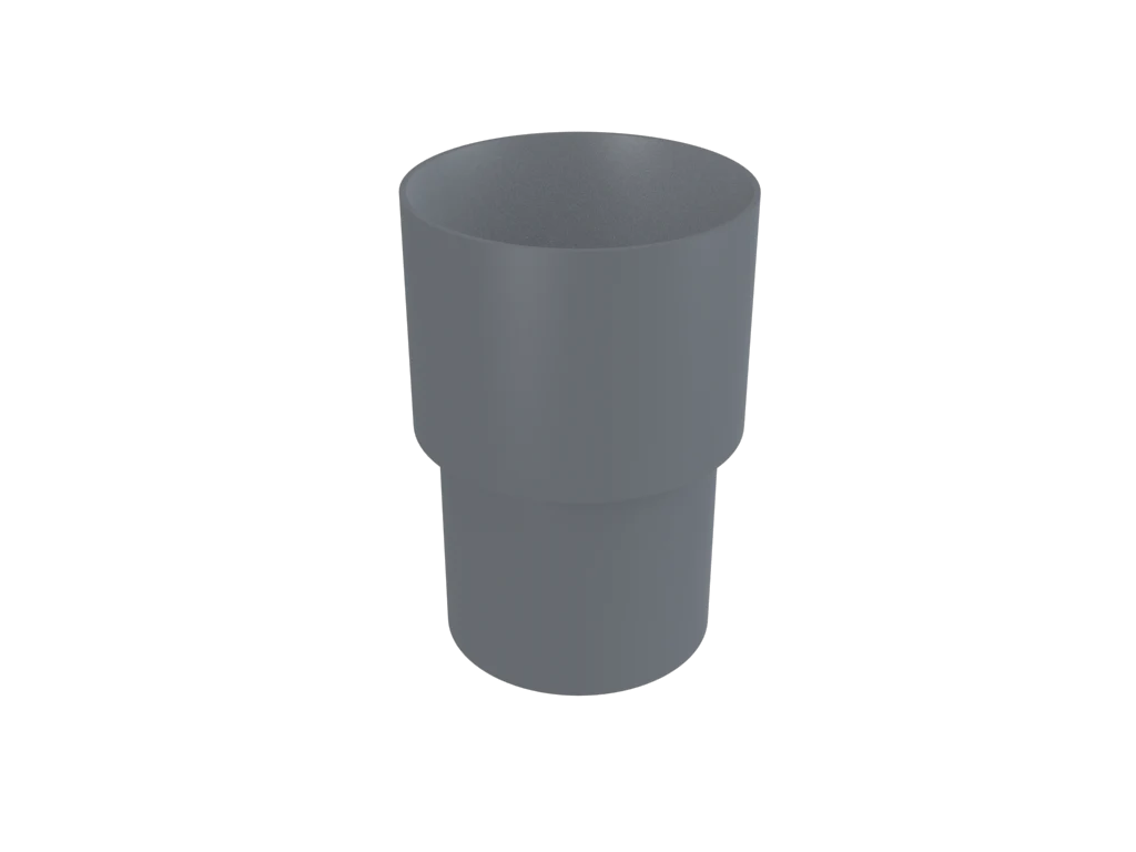 Colonnade Aluminium Round Swaged Downpipe Loose Connector - Image 8