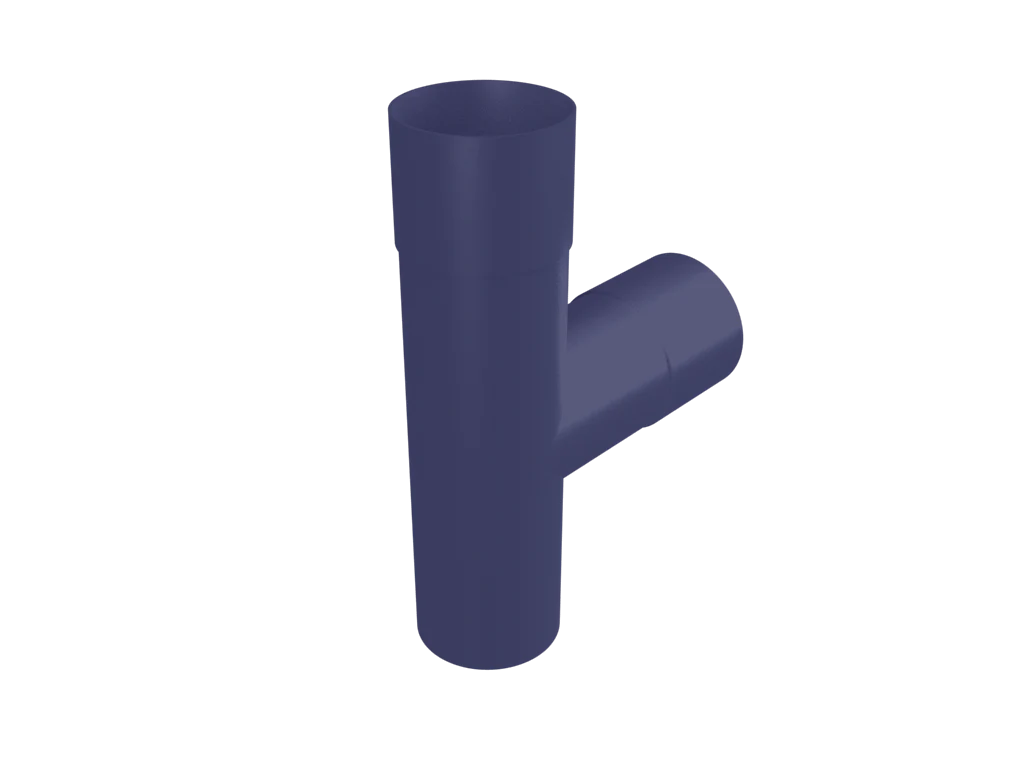 Colonnade Aluminium Round Swaged Downpipe Y-Branch 63mm - Image 7
