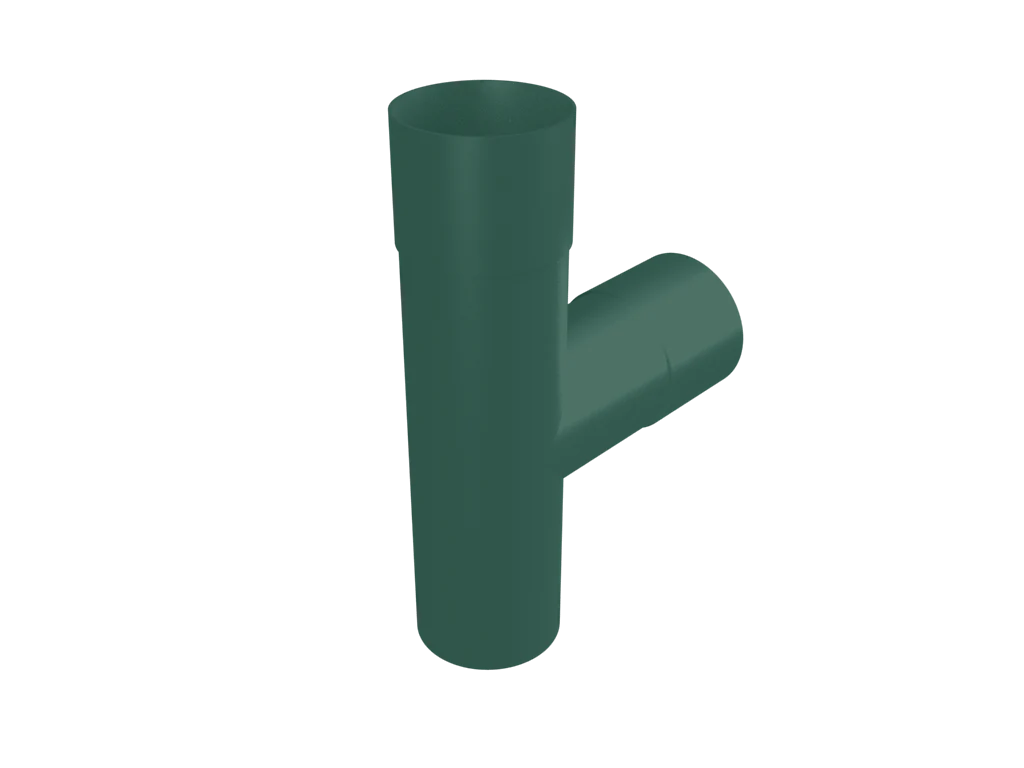 Colonnade Aluminium Round Swaged Downpipe Y-Branch 63mm - Image 9