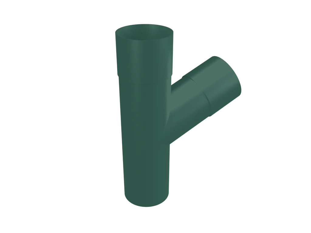 Colonnade Aluminium Round Swaged Downpipe Y-Branch 63mm - Image 27