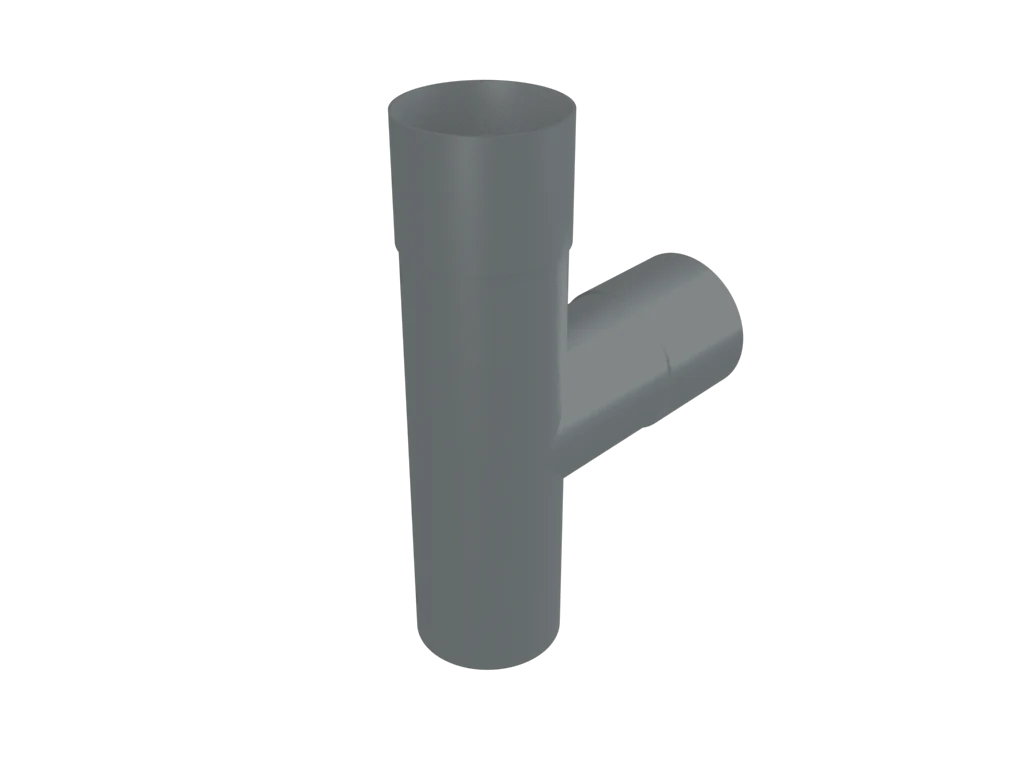 Colonnade Aluminium Round Swaged Downpipe Y-Branch 63mm - Image 10