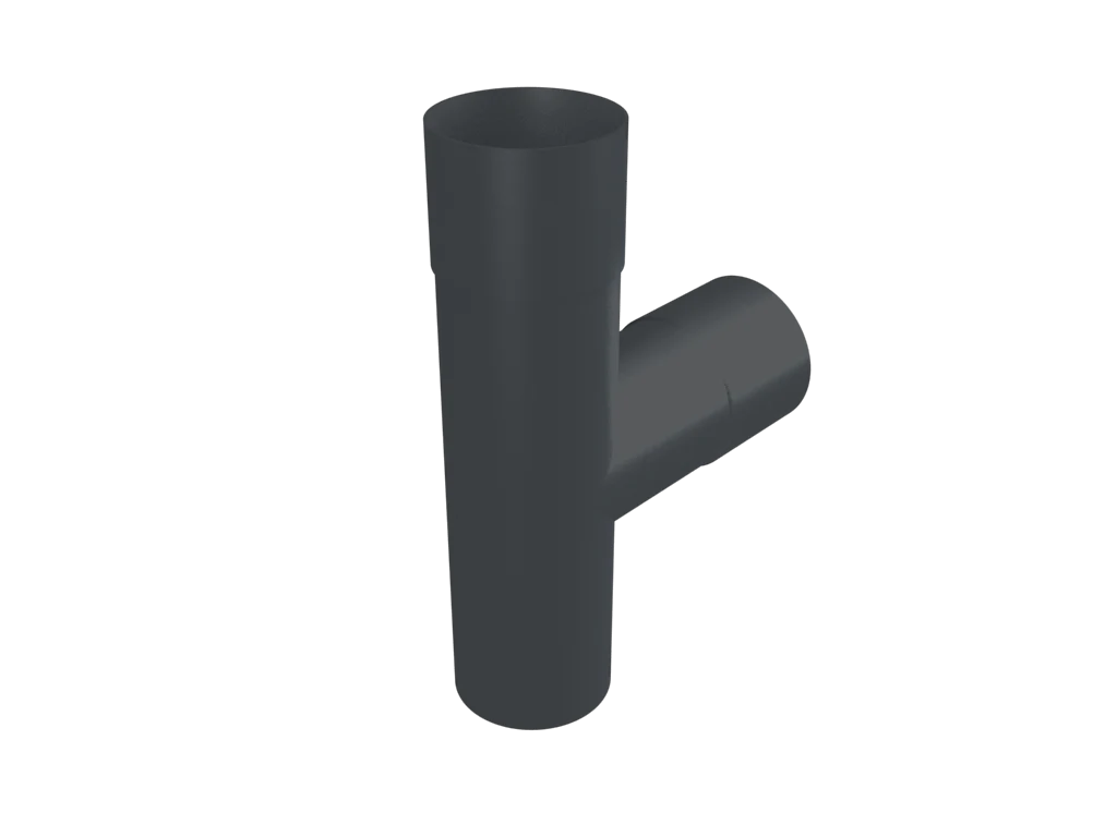Colonnade Aluminium Round Swaged Downpipe Y-Branch 63mm - Image 13