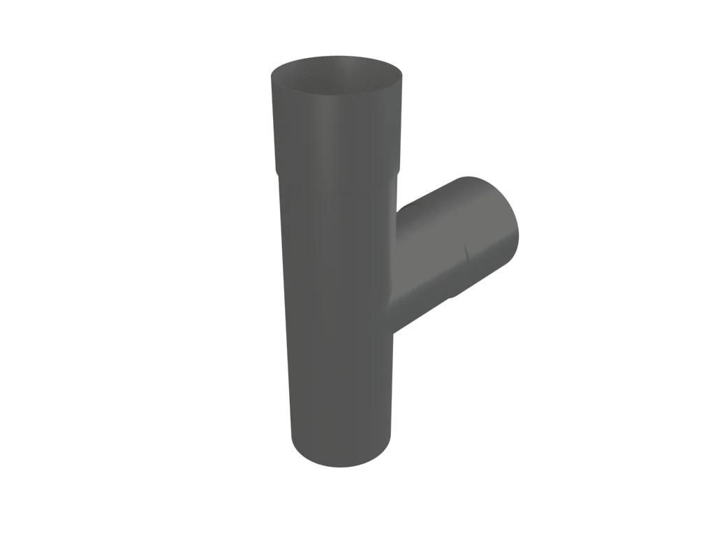 Colonnade Aluminium Round Swaged Downpipe Y-Branch 63mm - Image 14